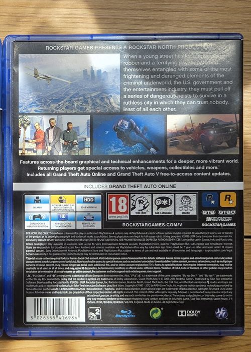 GTA V за PS4 / ПС4