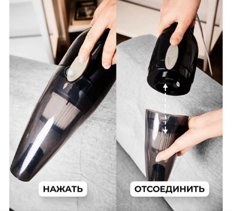 Пылесос ARG HDV-07 черный