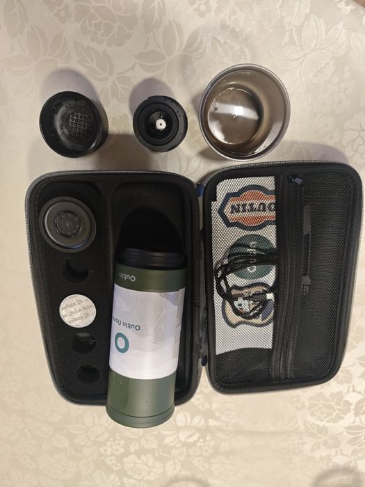 Портативна кафемашина за еспресо Outin Nano + Калъф