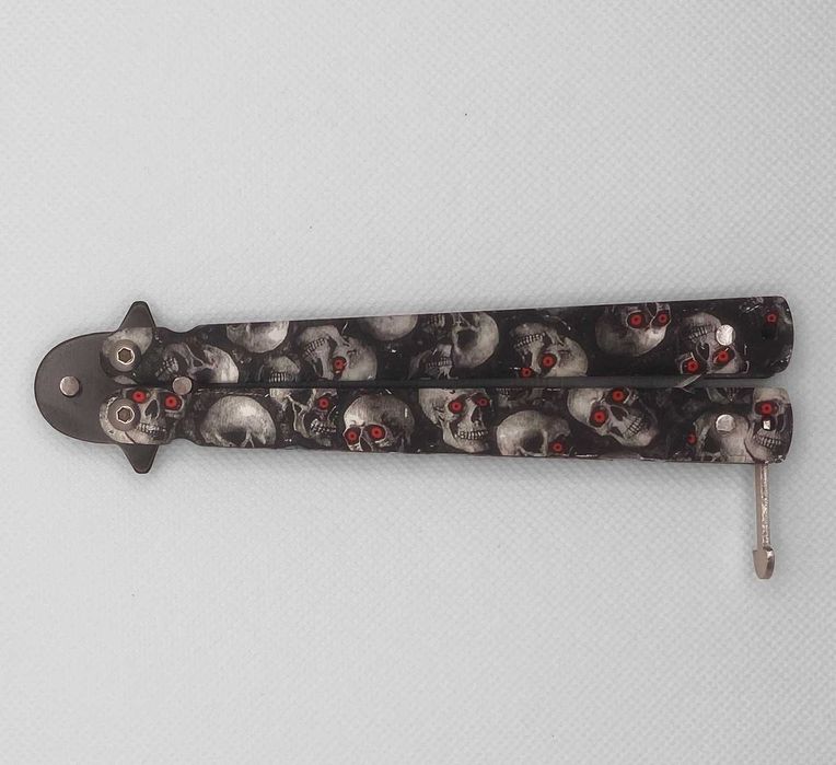 Cutit Butterfly (fluture) foarte ascutit skull tinted LIVRARE GRATUITA