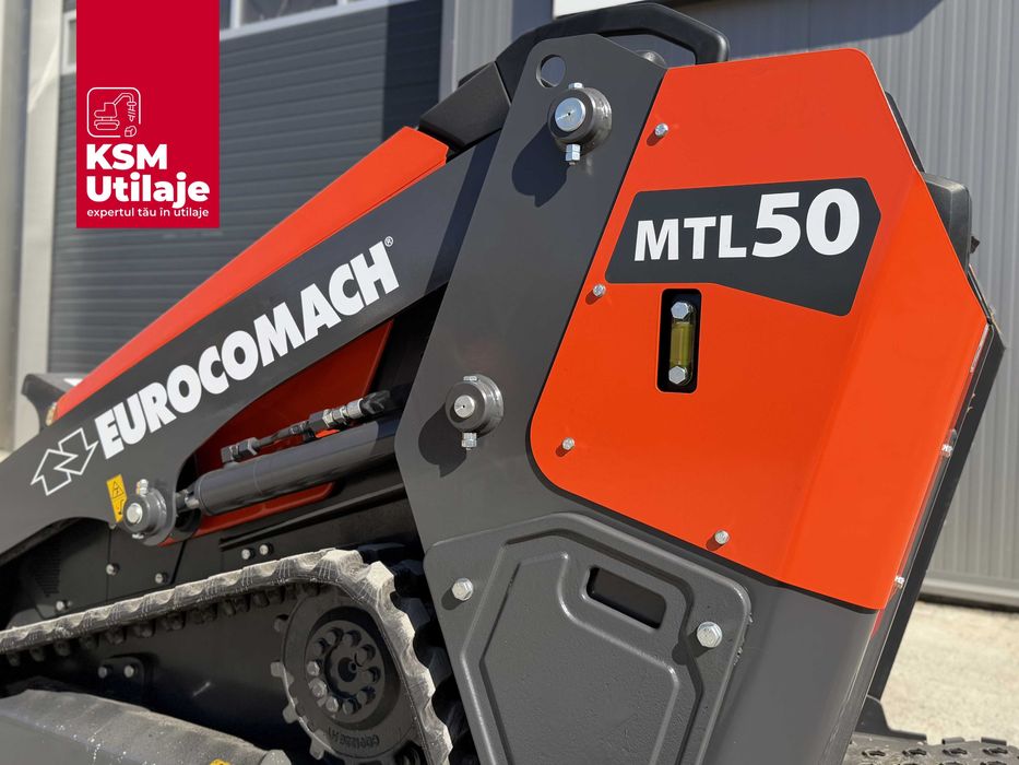 Mini încărcător pe șenile Eurocomach MTL50 (1.7t) - Motor Kubota, Nou