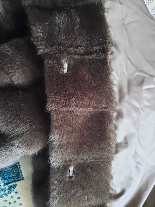 Эко шуба, короткая