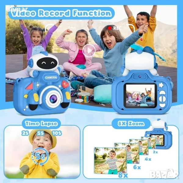 Детска камера GREENKINDER, 2,0 инч 1080PHD с 32GB карта за деца 3-12г.
