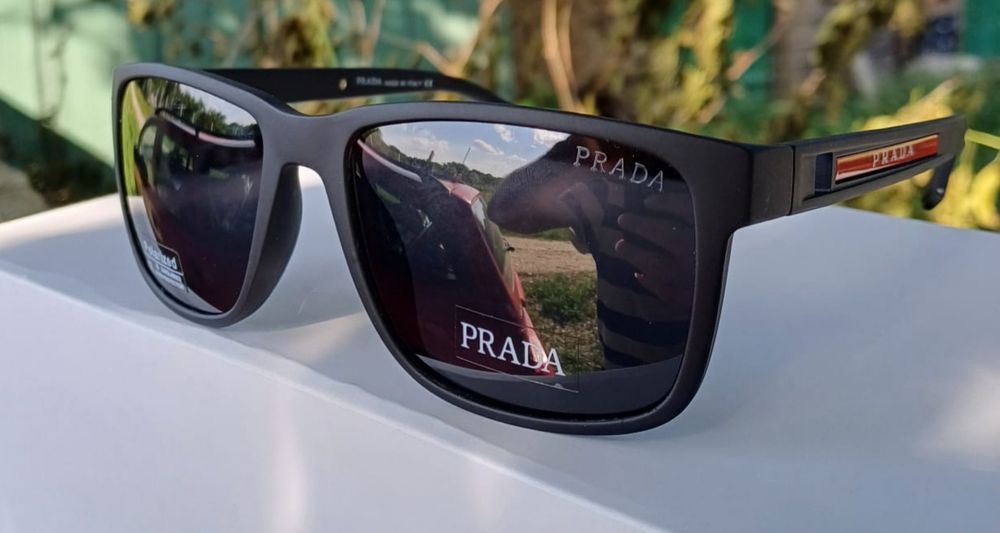 Ochelari de soare p.d lentilă neagră polarizată