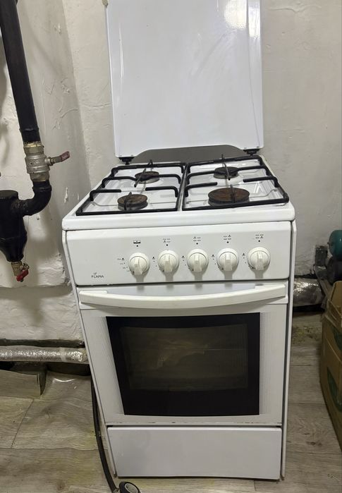 Газовая плита рабочая