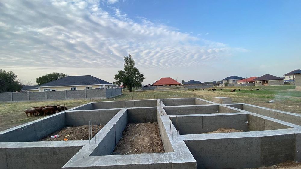 Заливка фундамента АЛМАТЫ