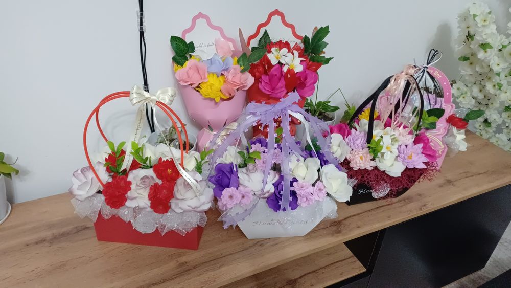 Мыльные композиции к 8 марта.