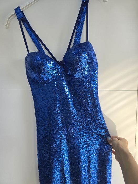 Rochie de seară, deosebita, sexy, integral din paiete