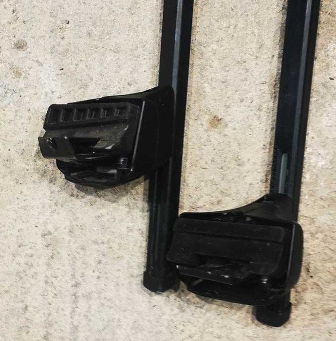 Багажник напречни греди THULE рейки VOLKSWAGEN Polo 3-врати след 2010