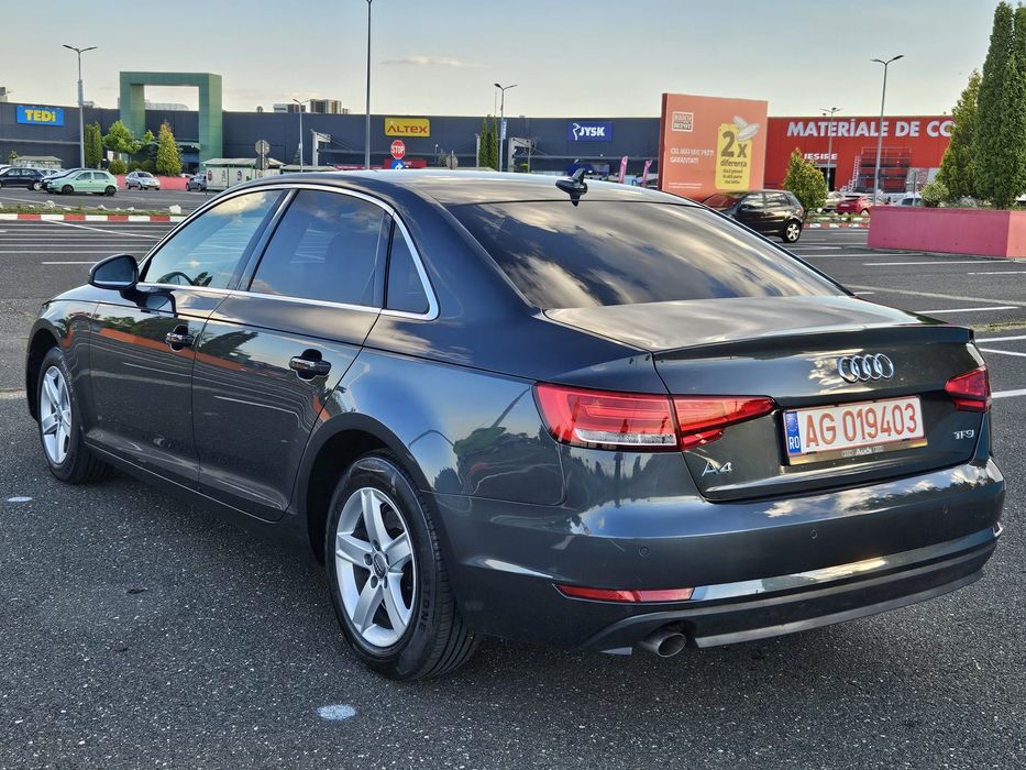 Audi A4/2016/1.4TFSI/Benzina/Euro6/150CP/Istoric/Rate Fixe