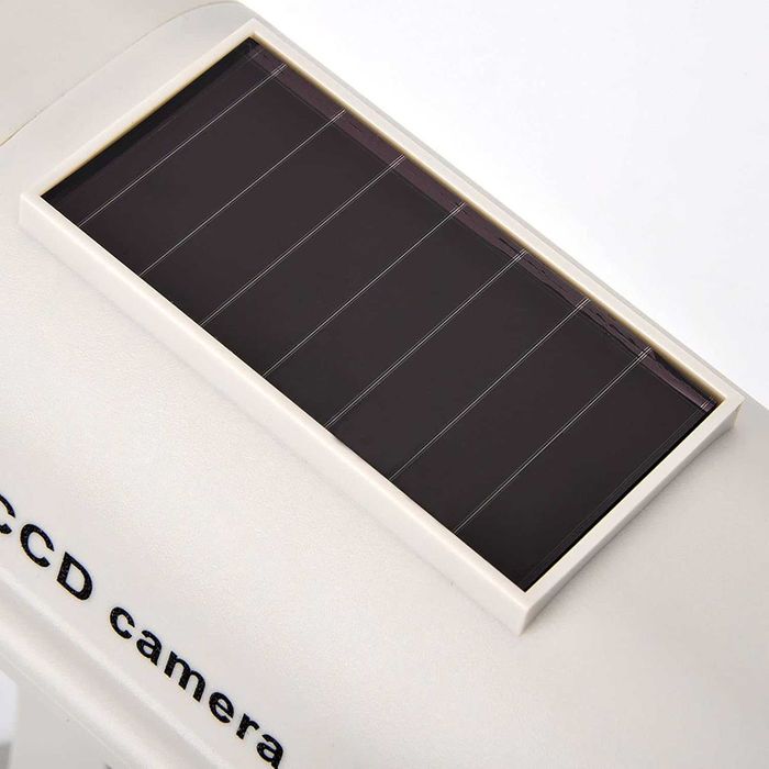 Camera falsa de supraveghere cu panou solar si LED intermitent