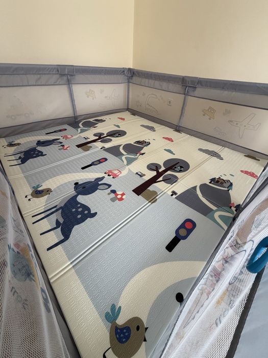 Кошара за игра с килимче