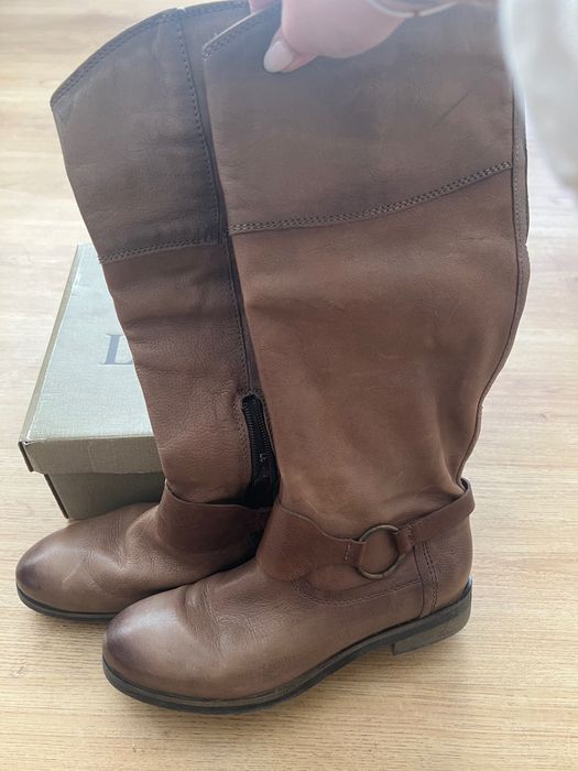 Естествена кожа ботуши