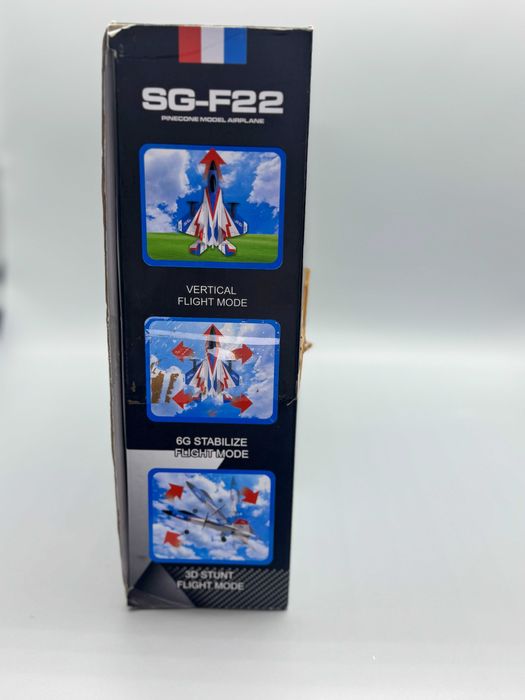 RC самолет изтребител SG-F22 (F-22)дистанционно 2.4GHz,4 канала,Xpilot