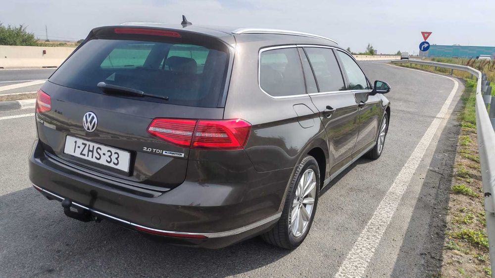 VW Passat An 2015 Motor 2.0 TDi Model Highline Deosebit Interior Piele Crem