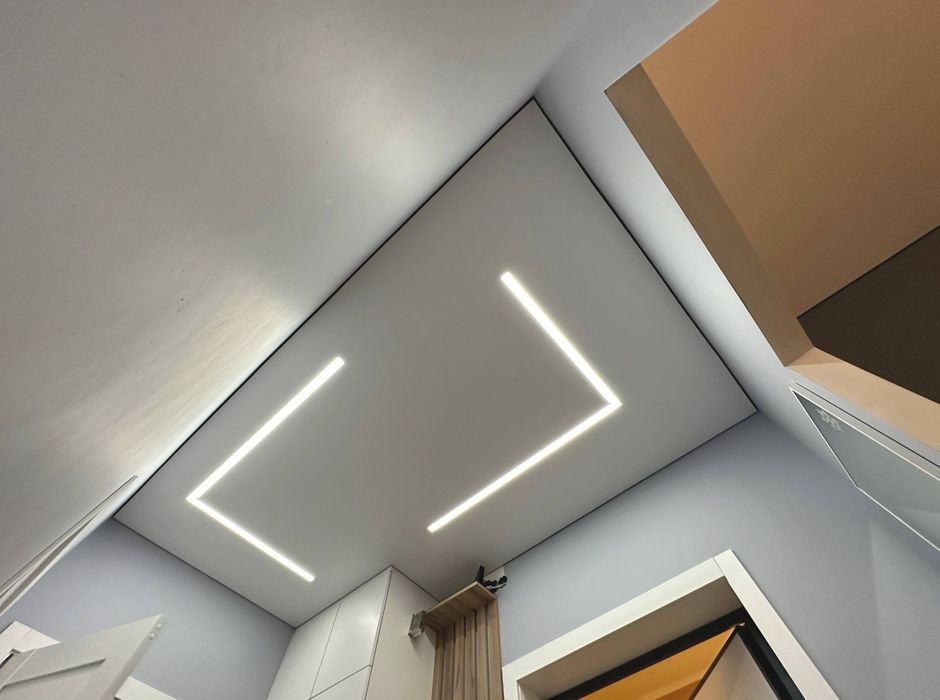 Натяжные потолки от 1500 тенге