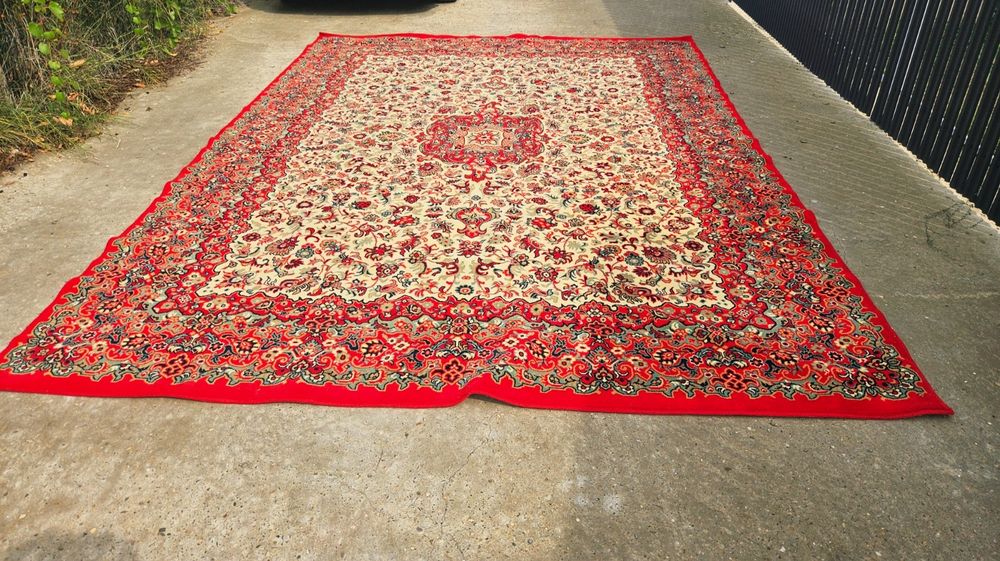 Vând covor lucrat manual Pasagard Tabriz impecabil