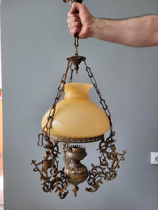 Винтидж месингов полилеи