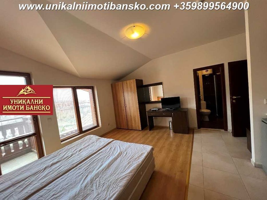 С гледка към планината! Едностаен апартамент за продажба в град Банско
