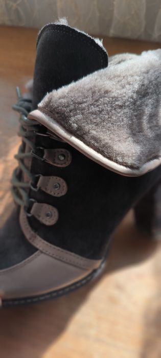Зимние полусапожки