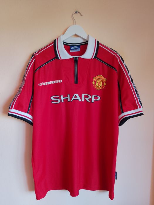 Tricou Fotbal Vintage Manchester United 1998/00 Home #15