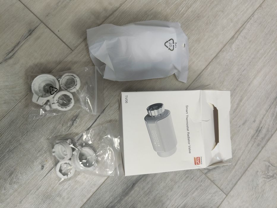 Cap termostatic inteligent WiFi Tuya / Zigbee TV06 pentru calorifer – Nou