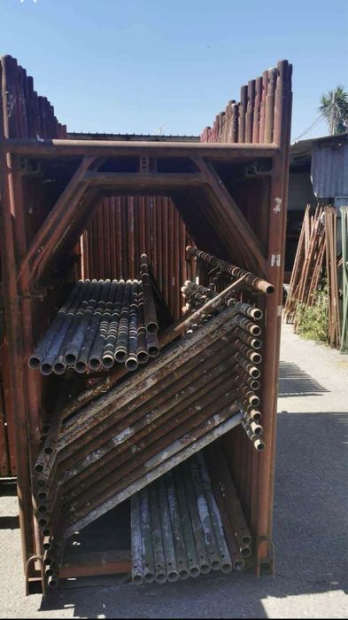 Италианско фасадно скеле Dalmine Fap със сертификат и паспорт