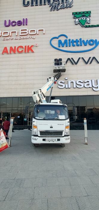 Avtovishka vishka xizmati 28m Услуги автовышка вышка вишка 28метр