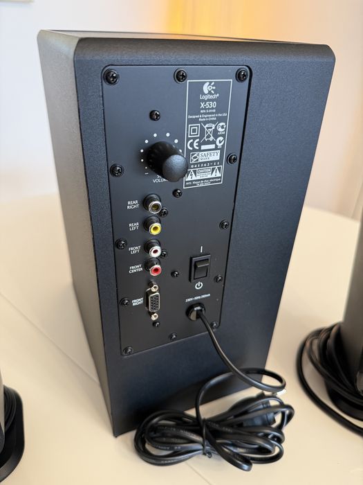 Sistem audio Logitech X-530 5.1 Surround – Subwoofer + 5 sateliți