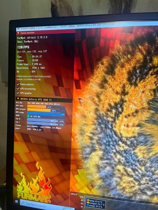 Геймърски Компютър Ryzen 5 5600 | RTX 3060TI | 16GB RAM | 256GB Ssd |