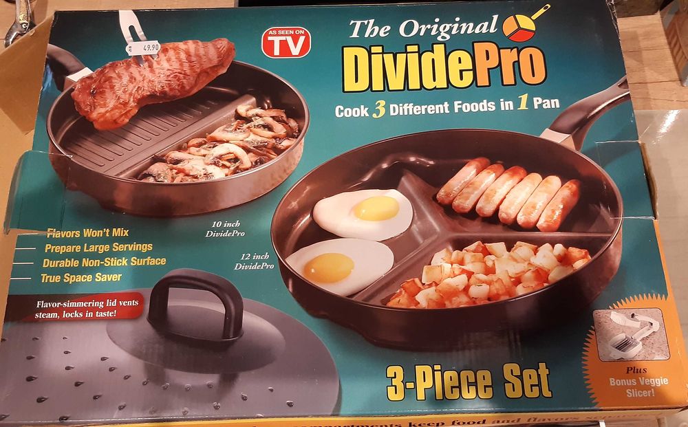 Комплект тигани "Divide Pro" 3 в 1