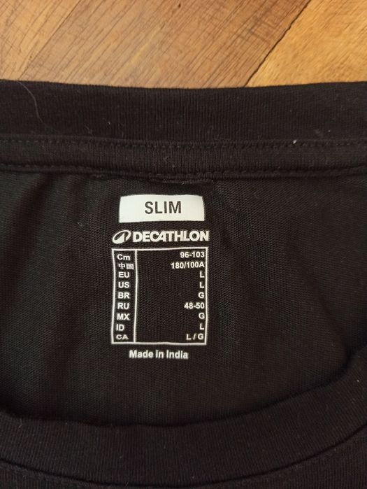 Памучна Тениска за Фитнес