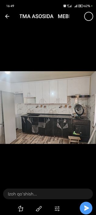 Oshxona mebel buyurtma asosida