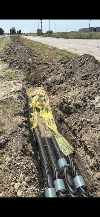 Bobcat, camionetă – săpături, canalizare, apă, transport