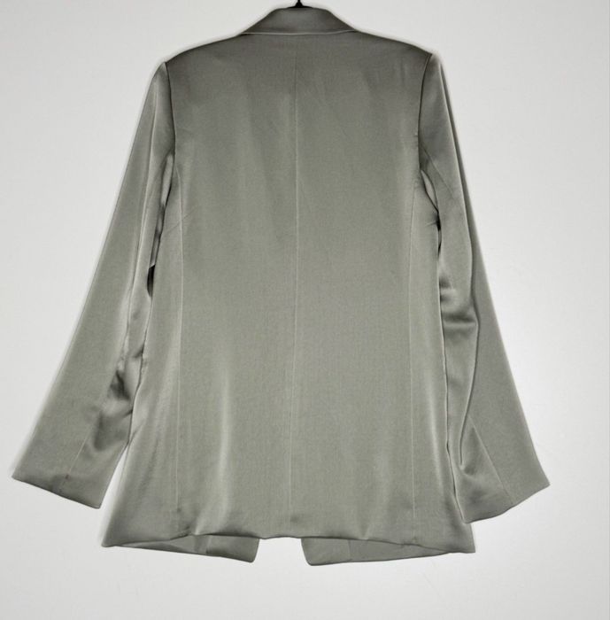 Нов Сатениран Зелен Блейзер H&M