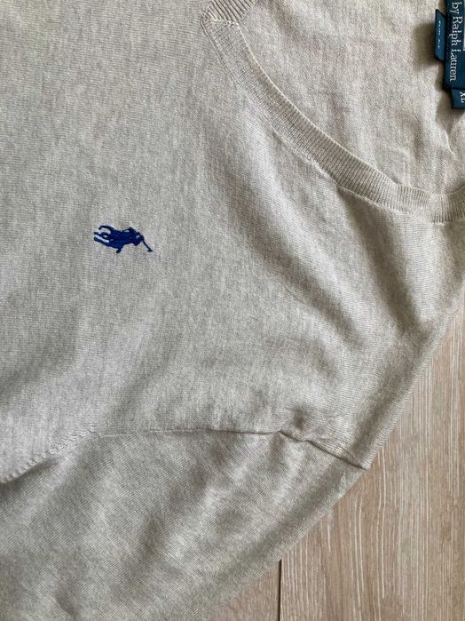 POLO By Ralph Lauren Pima Cotton мъжки тънък пуловер XL Slim Fit