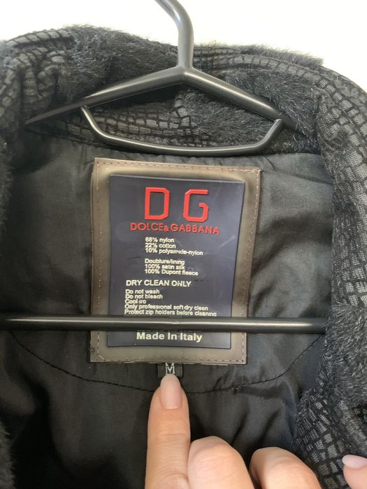 geaca,tip sacou, groasa,captusita D&G