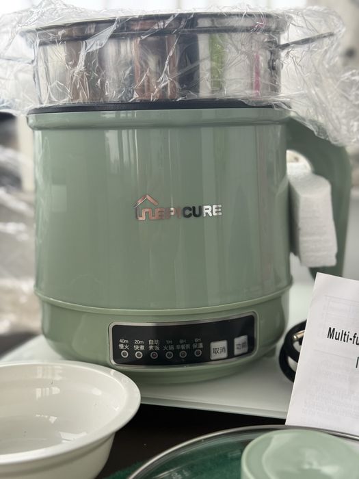 Multicooker cu aburi 1.7L, 5 moduri de gatit-600W-Nou-Mentinere Calda