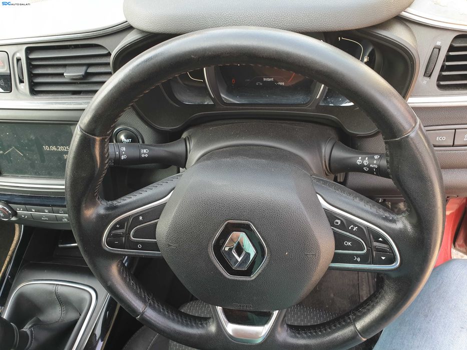 Volan Piele 3 Spite cu Comenzi FARA Airbag Renault Kadjar 2015 - 2018 [K5687]