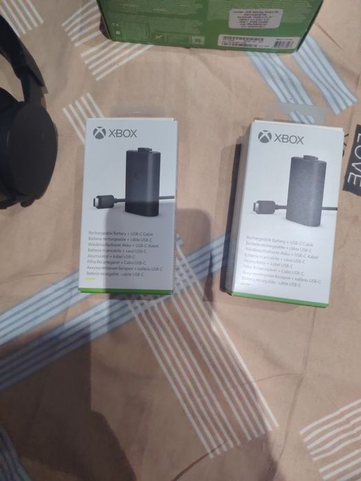Controller xbox cu Set acumulatori controller xbox series x s xbox  si casti microsoft