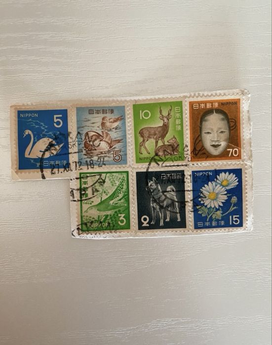 Colectie de timbre vechi