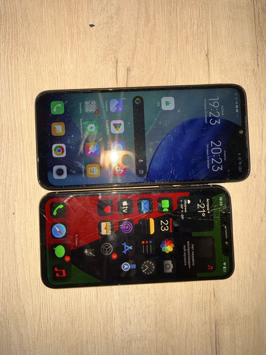 Айфон xs и редми нот 7