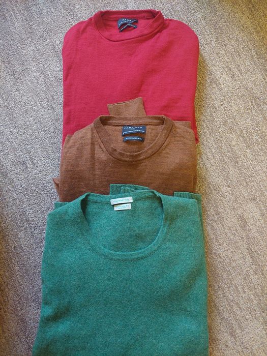 pulovere de barbati S Zara, Benetton