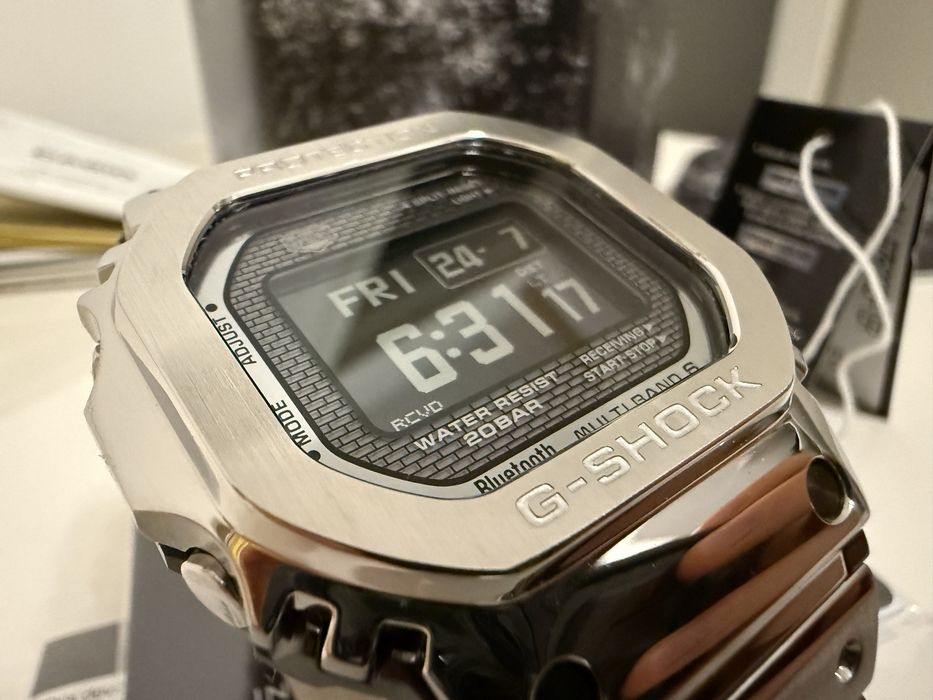 (OFERTA) G-Shock Full Metal - MIP Display - GMW-BZ5000D-1ER - Garantie 2 ani - Full Box