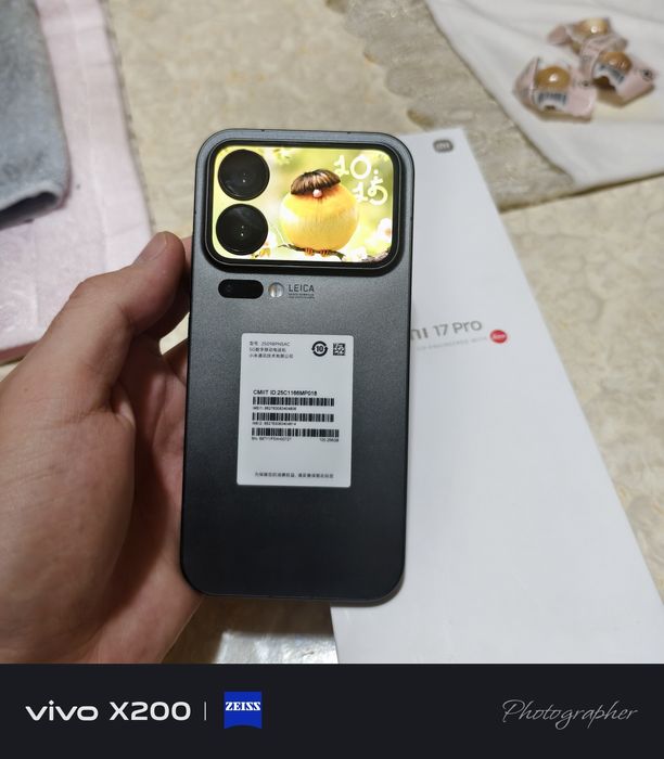Xiaomi 17 pro 12/256gb yangidek full karobka