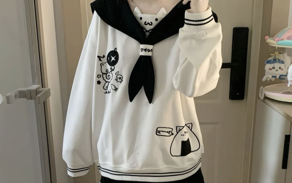 Кофта в японском стиле