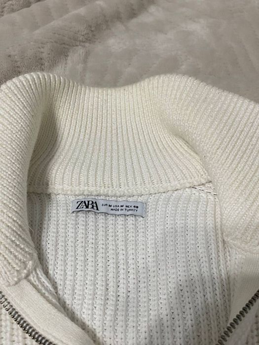 Zara полузамок вязанный