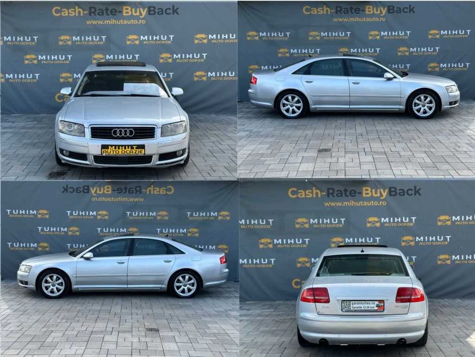 Audi A8 Quattro 3.0 Diesel (233 CP) 2005 Euro 4 | Rate fixe | Garantie