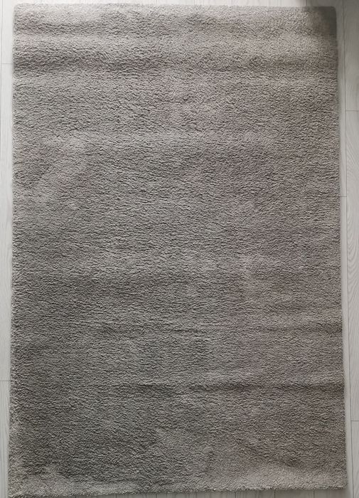 Covor Ikea fir scurt, gri mediu 133 cm x 195 cm