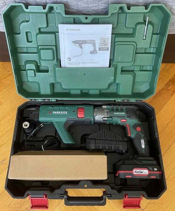 Нов акумулаторен винтоверт за гипс картон Parside
